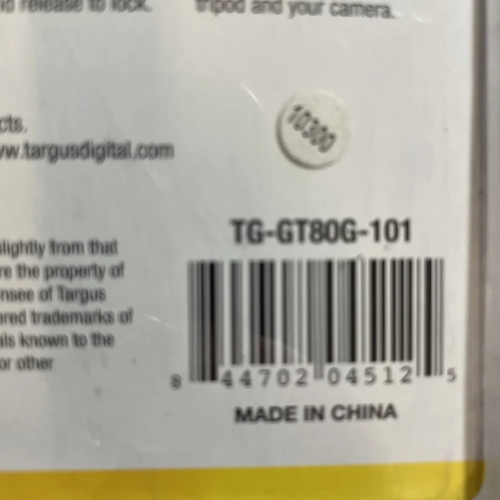 Targus Grypton Pro XL‎ Flexible Tripod with GoPro Hero Attachment TG-GT80G-101